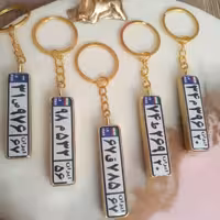 سرکلیدی  رزینی باعکس و پلاک دلخواه شما