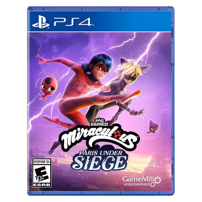 دیسک بازی Miraculous: Paris Under Siege برای PS4 پلمپ
