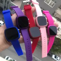 ساعت مچی مردانه LED مربعی جدید