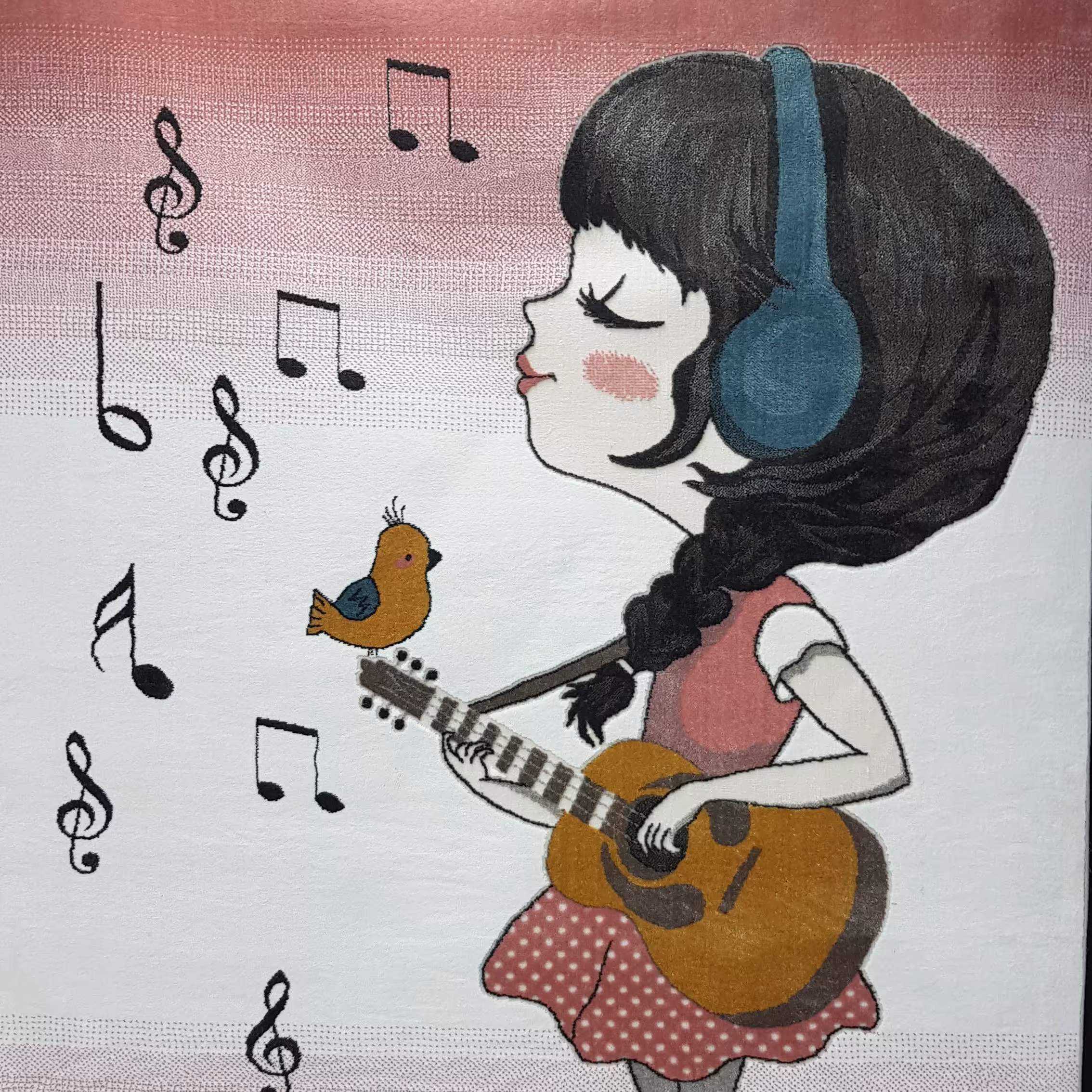 فرش ماشینی تمام رنگ ارمانی طرح 622  (ارسال با باربری و به صورت پسکرایه