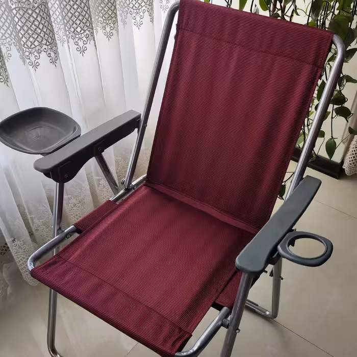 صندلی دسته مبلی جابشقاب و جالیواندار تاشو 