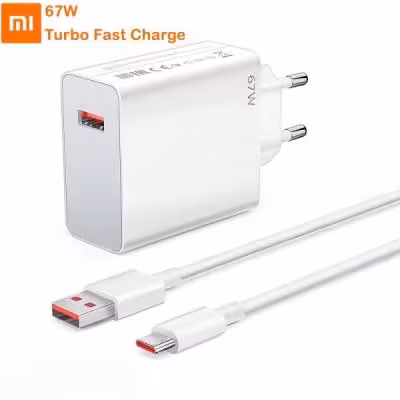 شارژر اصلی شیائومی Xiaomi Redmi Note 14 Pro همراه با کابل Type-c