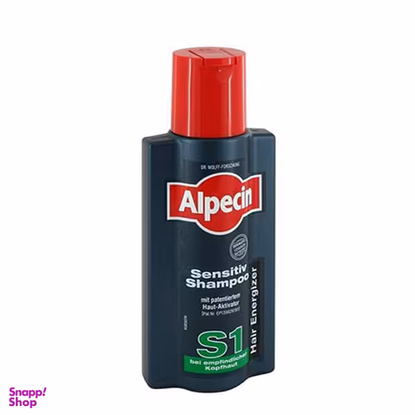 شامپو تقویت کننده و ترمیم کننده مو آلپسین (Alpecin) مدل Energizer S1 حجم 250 میلی لیتر