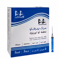 سرنک5سی سی آوا مدل لوئرلاک بسته100عددی