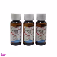 محلول رشد مو مدل ALOPEXY 5٪ مناسب آقایان مجموعه 3 عددی