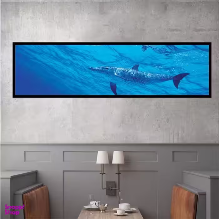 تابلو بکلیت طرح اقیانوس و دلفین مدل B-7349
