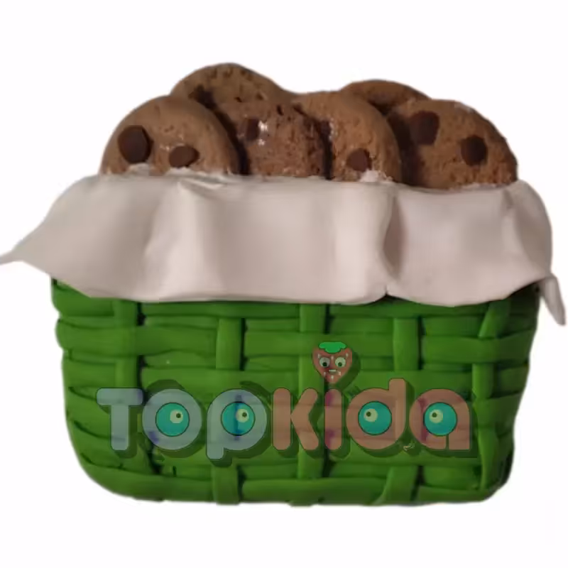 کوکی با سبد رنگی