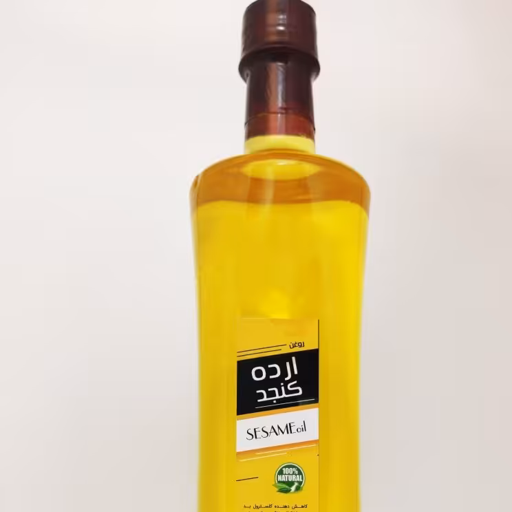 روغن ارده کنجد درجه یک با ظرف 800 گرم  قیمت 290000