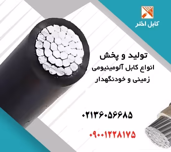 کابل آلومینیوم 1×150 با روکش PVC مارک اختر ⚡ قدرتی بی‌حد برای پروژه‌های عظیم! 🛠️
