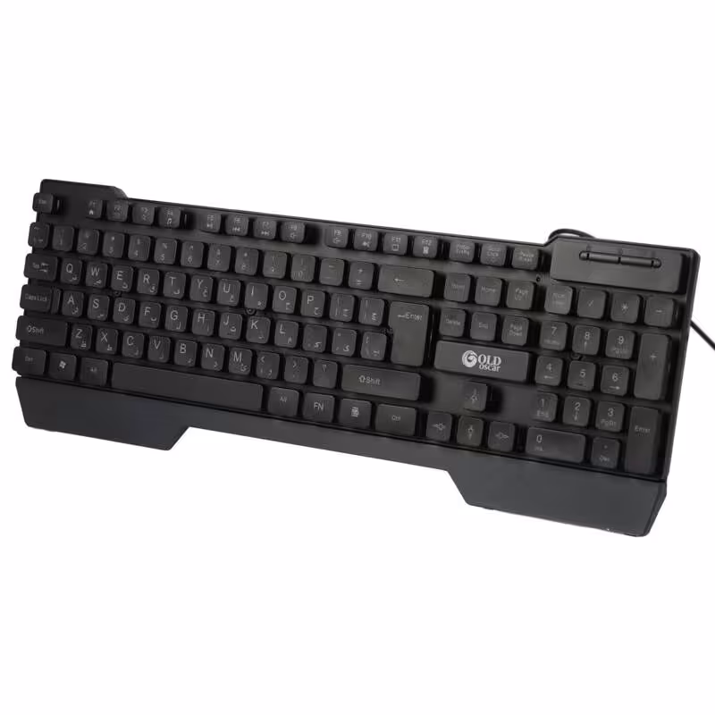 کیبورد  گیمینگ گلد اسکار KB 7275  --  با سیم  مخصوص بازی GOLD Oscar KB7275