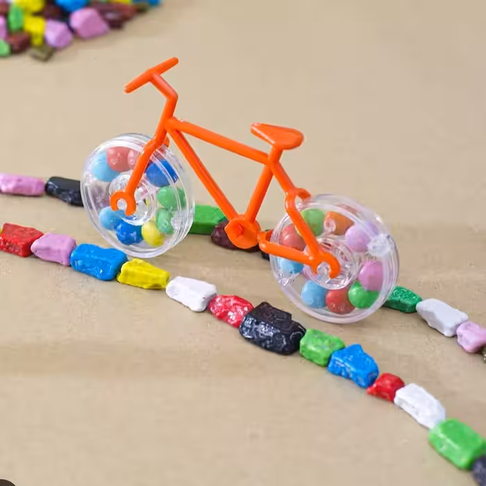 یک عدد اسمارتیز  دوچرخه