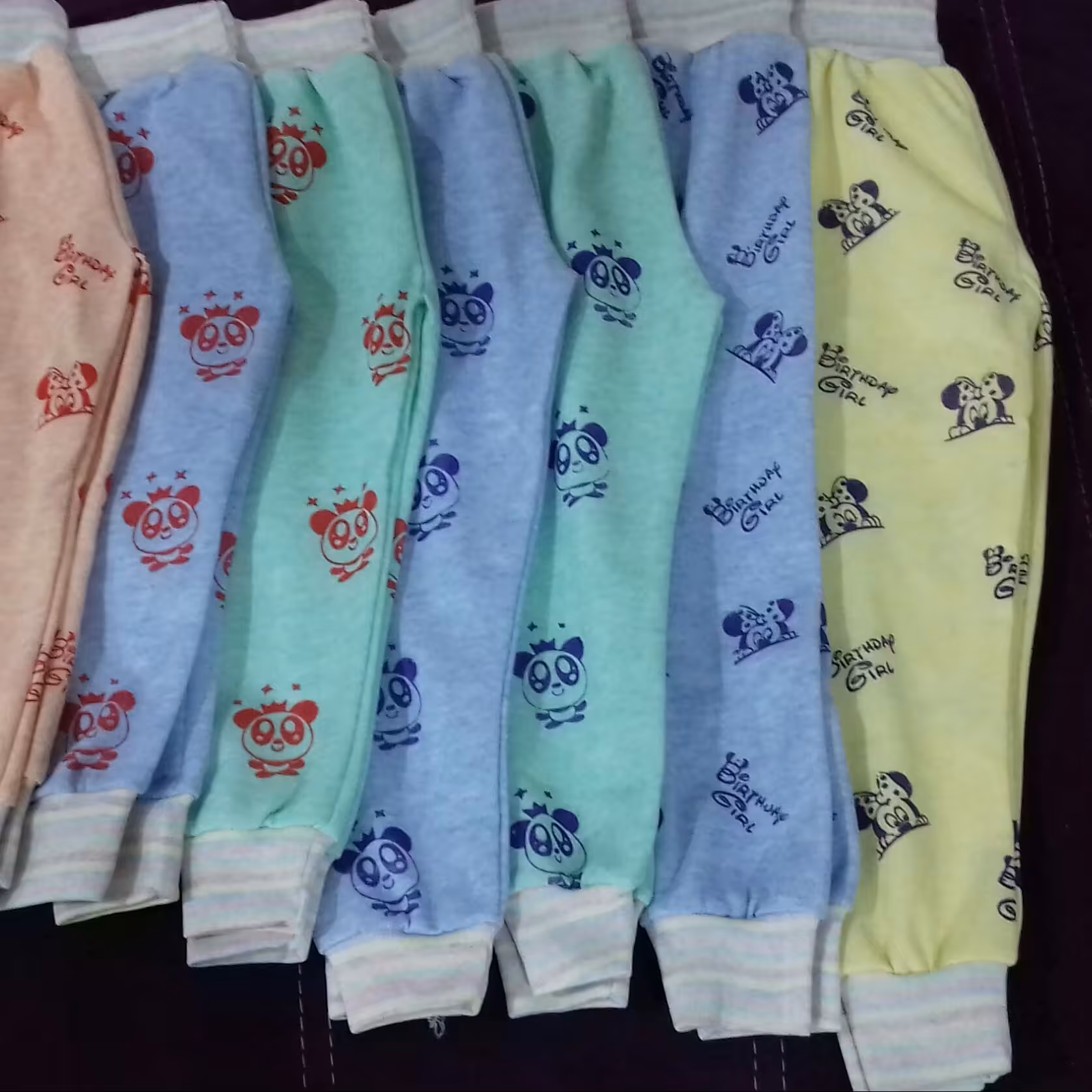 شلوار تمام چاپ دخترانه و پسرانه ،رنگ بندی طبق تصویر،