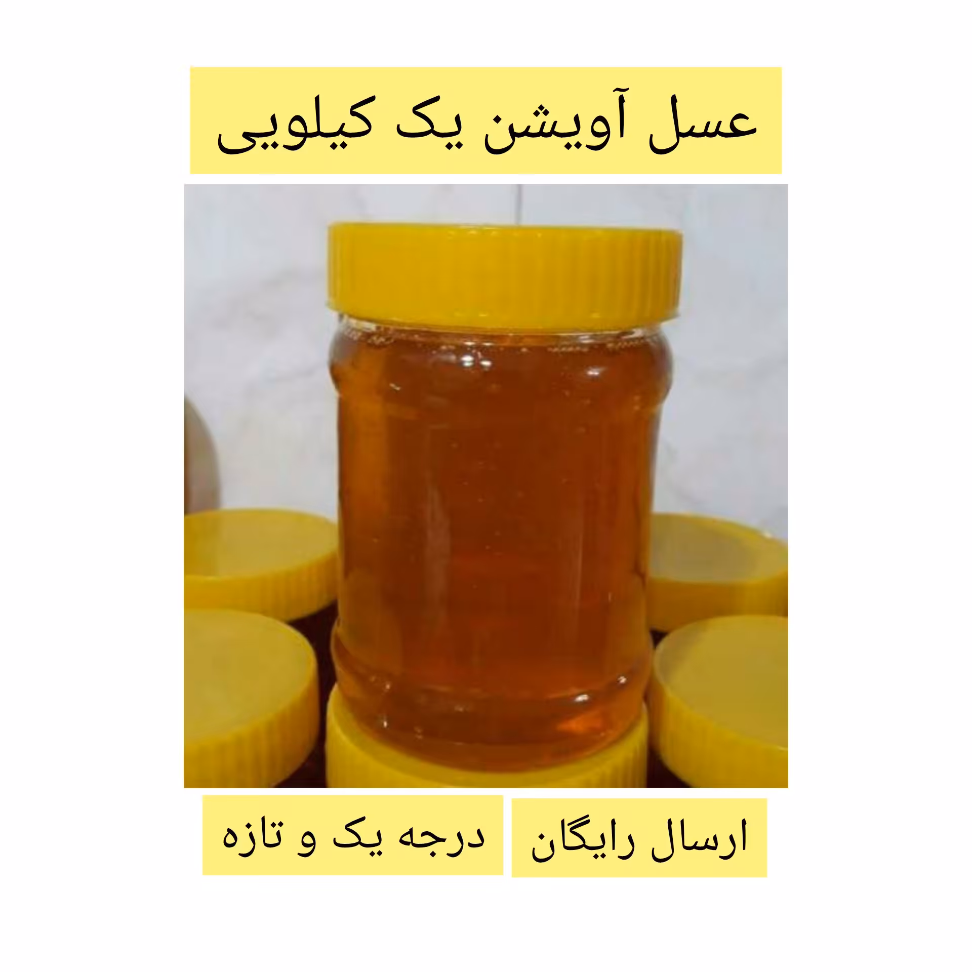 عسل آویشن یک کیلویی خوش طعم و تازه
