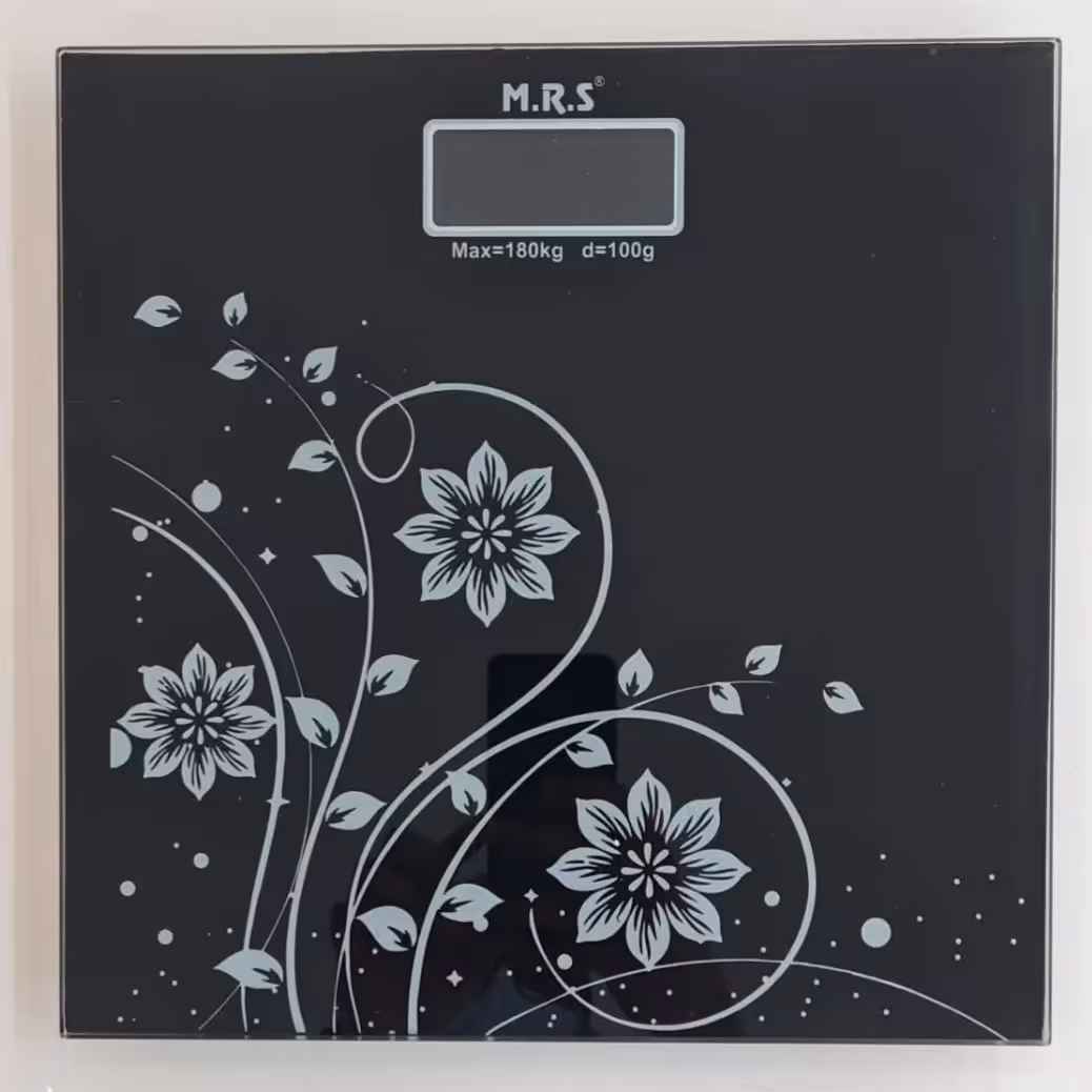 ترازو وزنه دیجیتال  ام آر اس 180 کیلو  MRS  ابعاد  33 در 31 