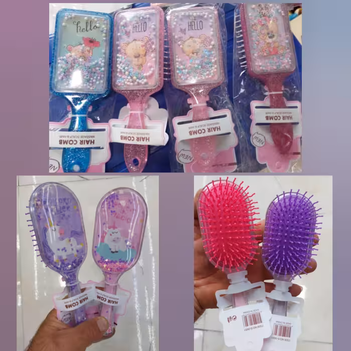 برس مو گره باز کن کودک  برس کودک شانه کودک برس اکواریومی 