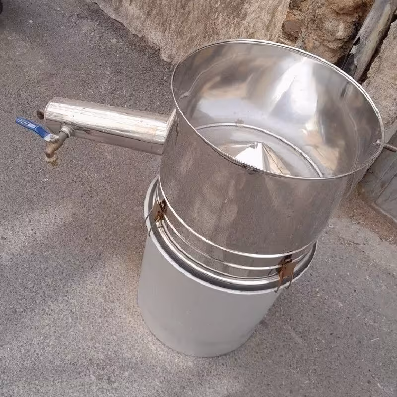 دستگاه گلاب گیر 40 لیتری لوله بلند