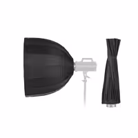 سافت باکس پارابولیک پرتابل گرید دار 65 سانت