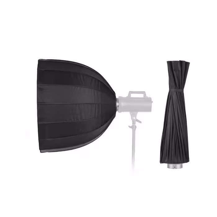 سافت باکس پارابولیک پرتابل گرید دار 65 سانت