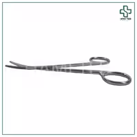 قیچی جراحی متز 18 سانت سر کج استیل