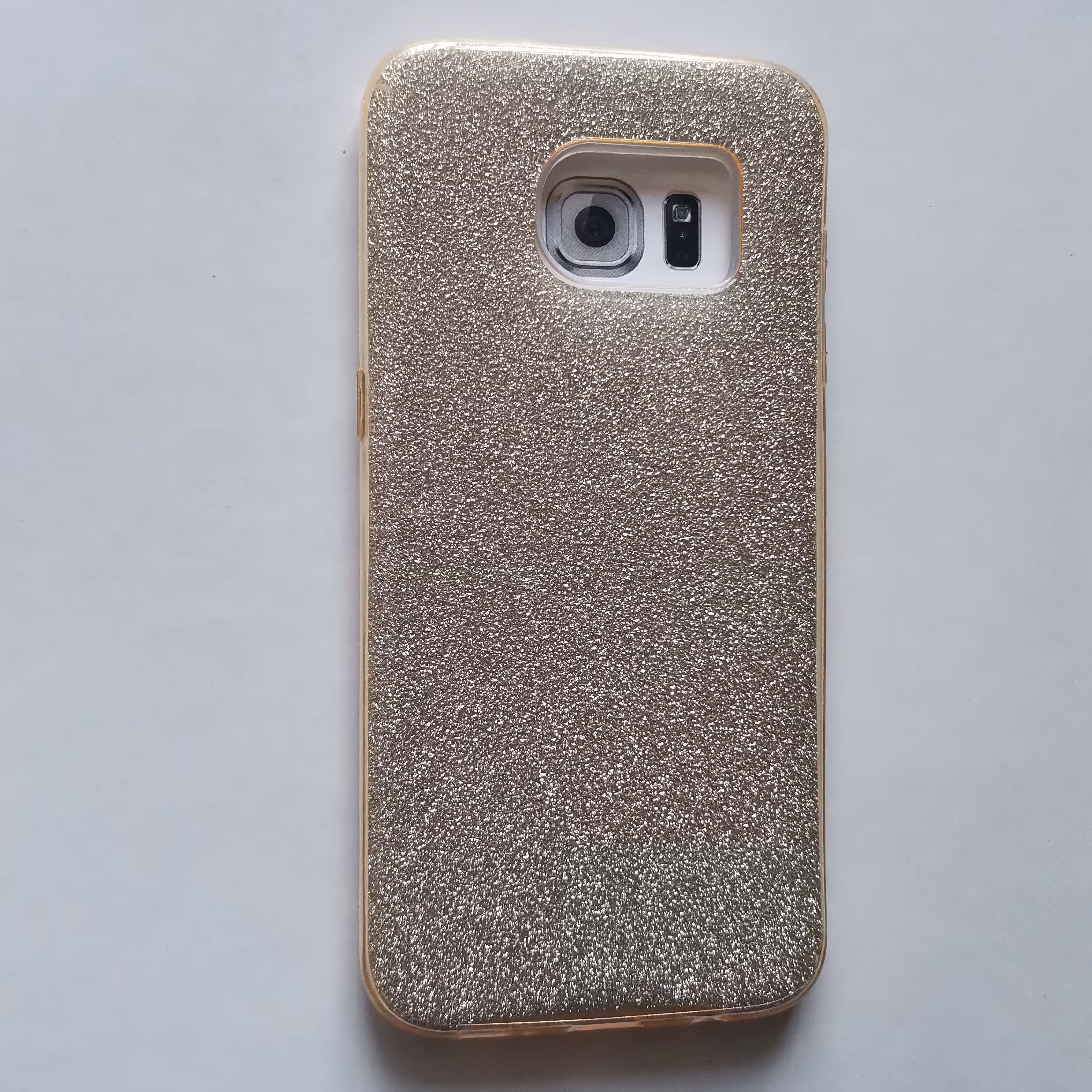 قاب اکلیلی محکم طلایی گوشی سامسونگ S7 edge