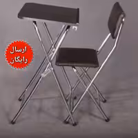 میز و صندلی نماز چند منظوره قهوه ای (پایه استیل)