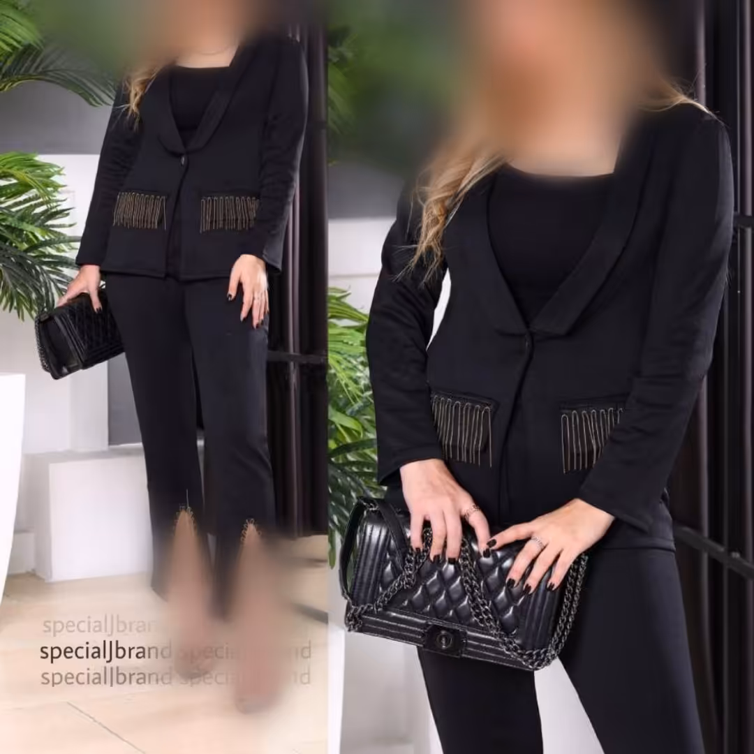 کت و شلوار مجلسی زنانه آتنا