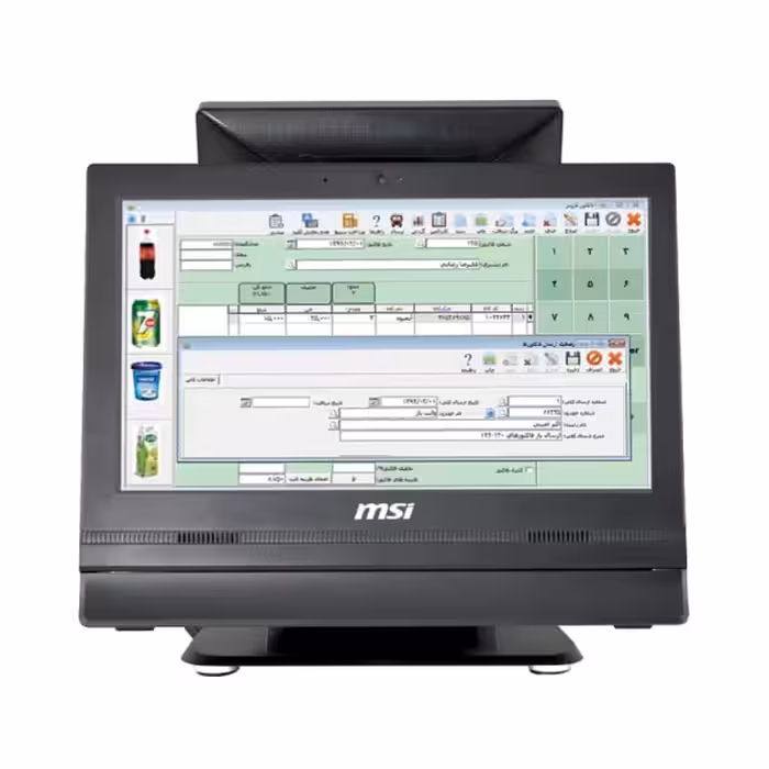 صندوق فروشگاهی لمسی ام اس آی مدل PRO 16 7MT-Pentium