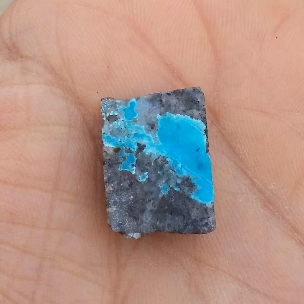 اسلایس سنگ راف فیروزه آبی اصل نیشابور 100 در 100 طبیعی شاهکار خلقت
مناسب جهت دکور و ساخت نگین
کد 8492