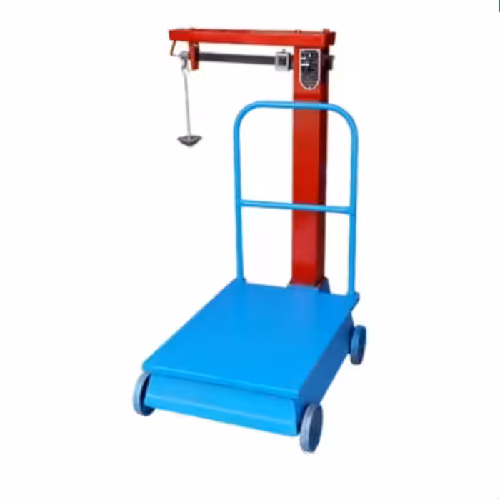 باسکول مکانیکی 200 کیلو بزرگ آویز دار بزرگ با وزنه حدادماهر