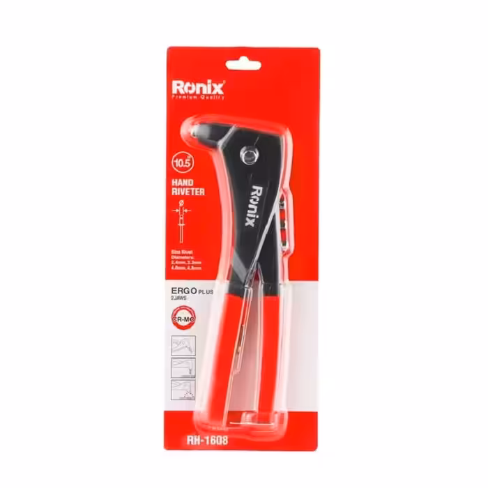 انبر پرچ 10.5 اینچ رونیکس کد RH-1608