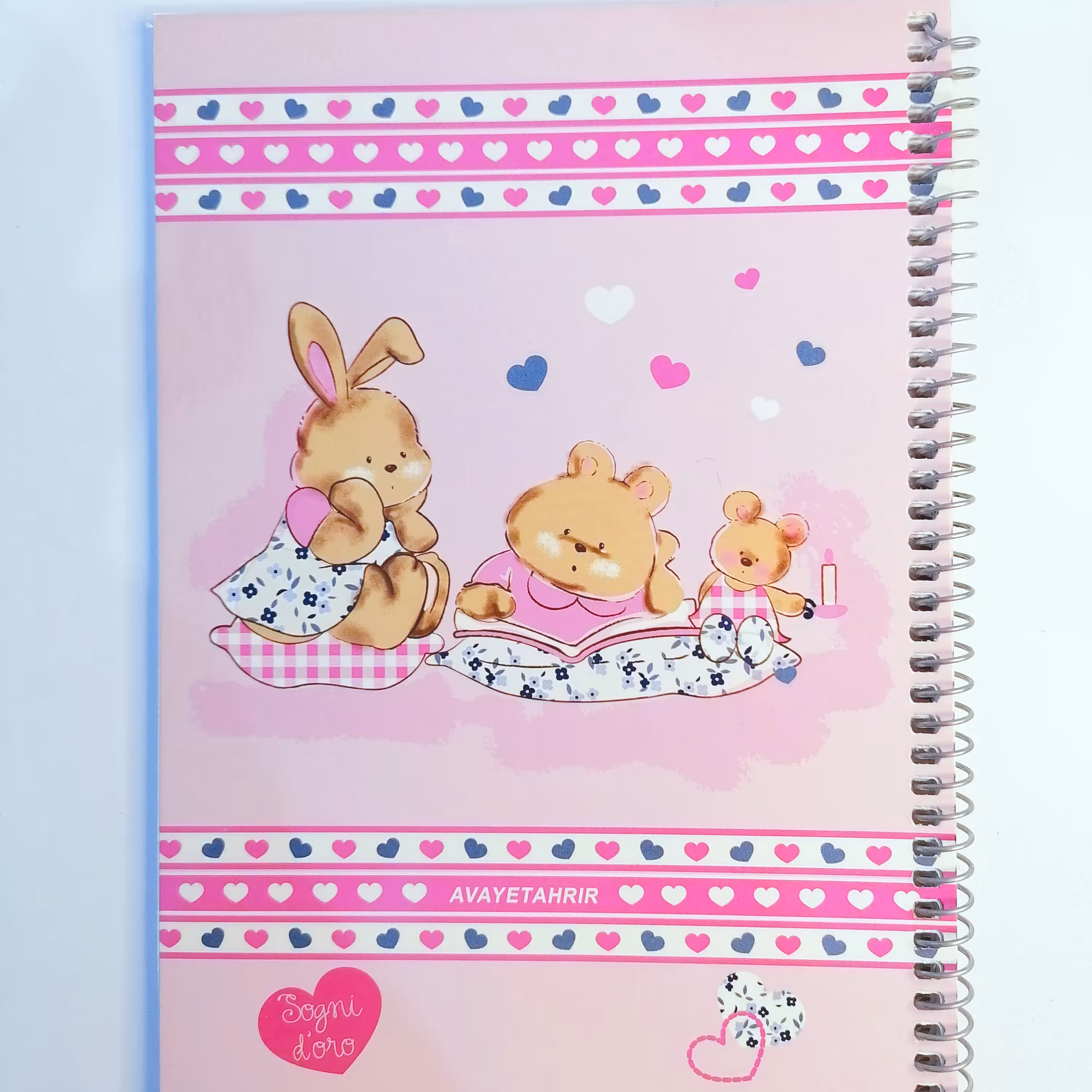 دفتر 50 برگ آوای تحریر فانتزی دخترانه باکیفیت ایرانی 