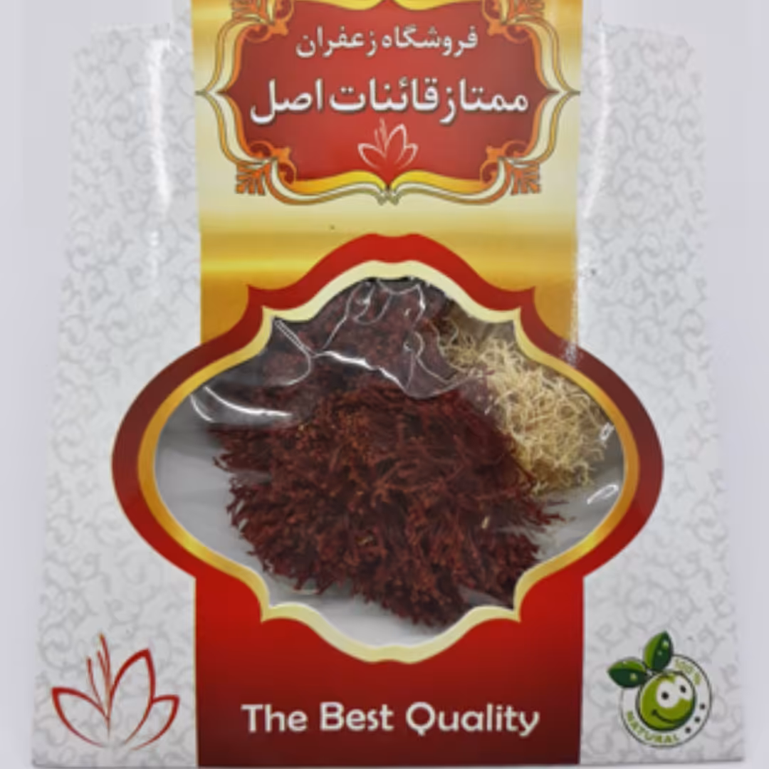 یک مثقال زعفران دسته یا دختر پیچ درجه یک و بسیا عالی با ارسال رایگان