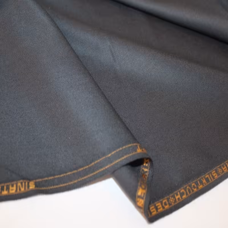 پارچه کت فاستونی سیناتکس  فام طوسی فیلی - طرح گاباردین - قواره 1.80 متری
