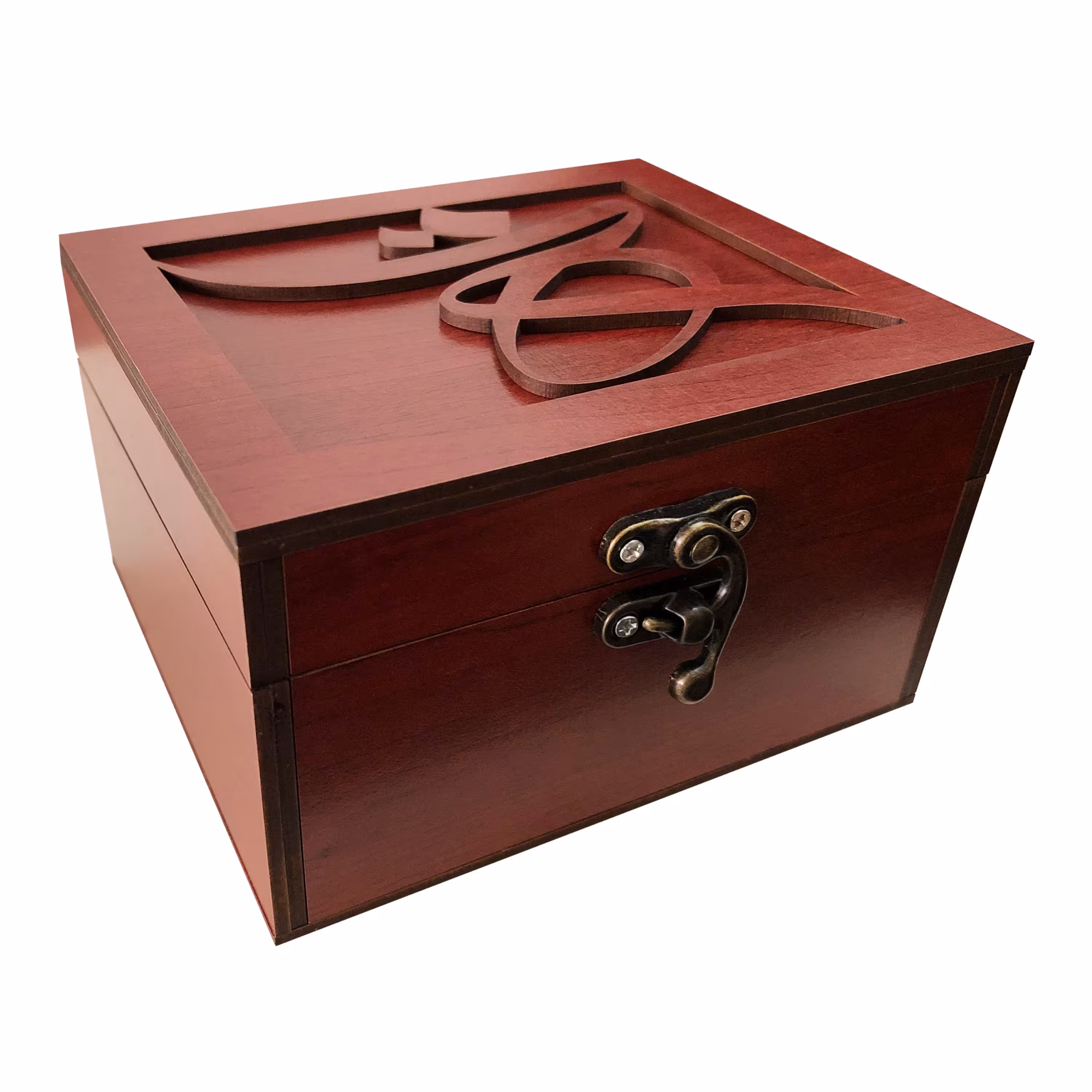 جعبه هدیه چوبی مدل R48