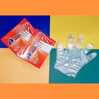 دستکش یکبار مصرف فریزری شیک ساق بلند ضخیم 100 عددی جعبه ای