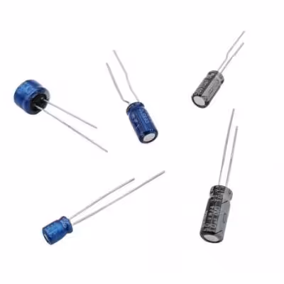 مجموعه 37 عددی خازن الکترولیتی 4.7uF / 25V ژاپنی مارک ELNA