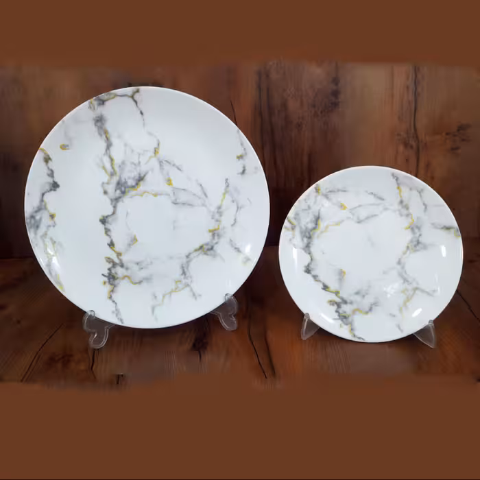 سرویس آرکوپال 26 پارچه اونیکس مشکی گرد