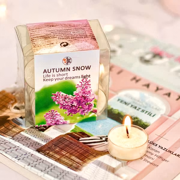 شمع معطر وارمر  12 عددی رایحه لیلاک