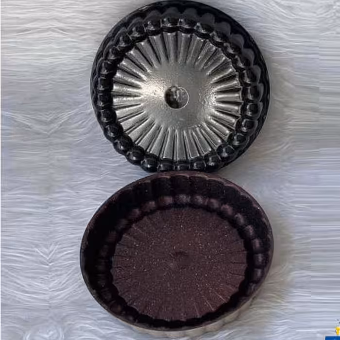 قالب تفلون شارلوت گرد قطر 27 سانت ارتفاع 5 سانت 