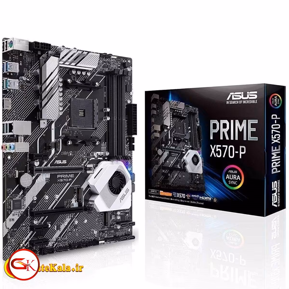 خرید و فروش مادربرد Asus PRIME X570-P با پشتیبانی از سوکت AM4