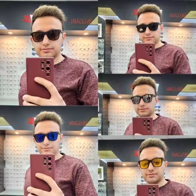 عینک طبی کائوچویی پنج کاوردار مدل ویفری کد 2317