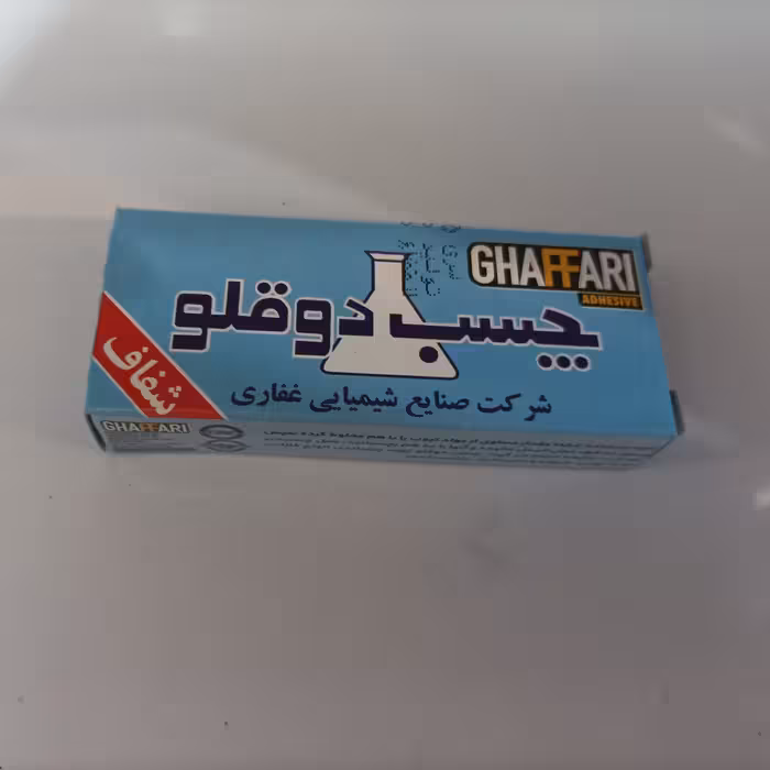 چسب دوقلو شفاف Ghaffari