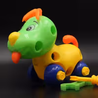 پازل طرح حیوانات -مدل سگ