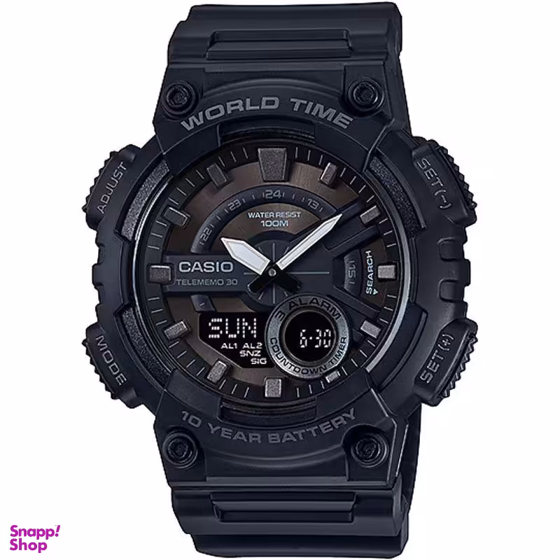 ساعت مچی عقربه ای مردانه کاسیو (Casio) مدل AEQ-110W-1BVDF