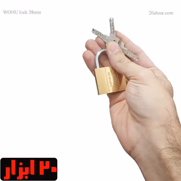 قفل آویز 38 میلی متری