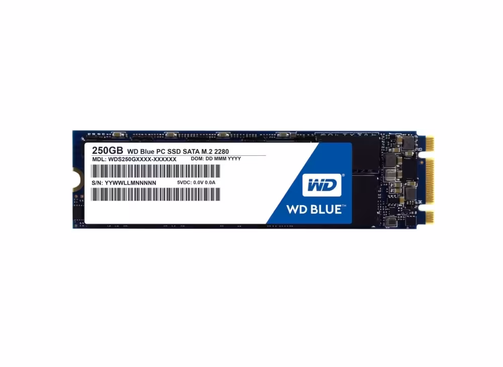 اس اس دی وسترن دیجیتال WD Blue SATA M.2 2280 250GB
