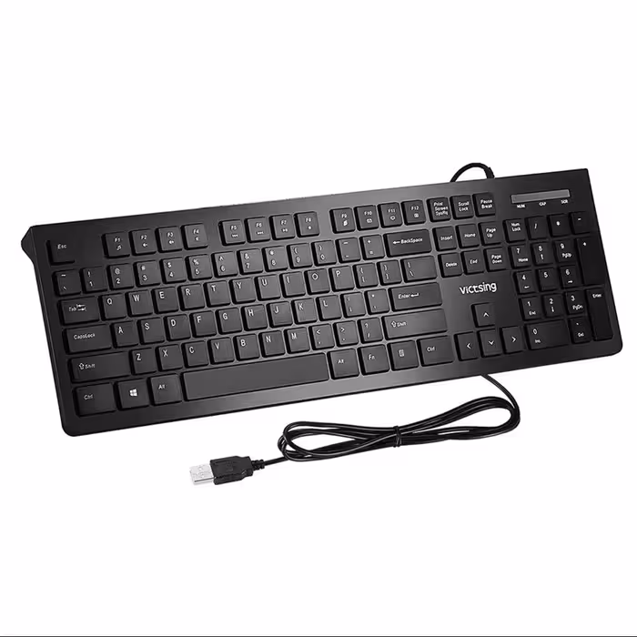 کیبورد حرفه ای و بسیار راحت برند victsing 