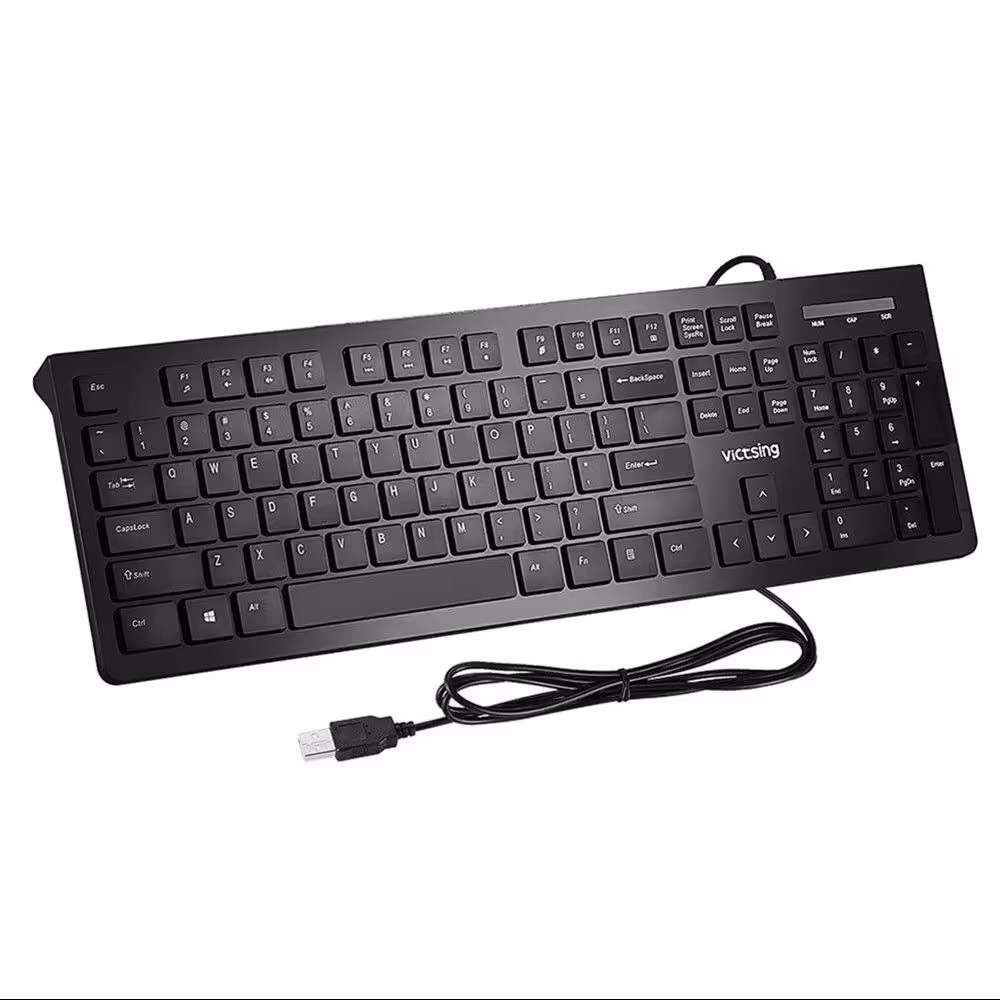 کیبورد حرفه ای و بسیار راحت برند victsing 