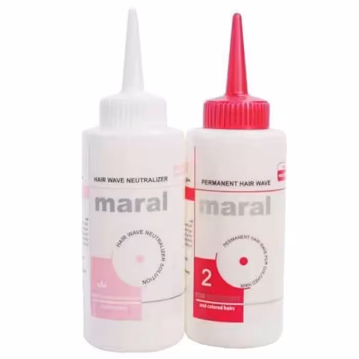 محلول فر کننده مو مارال مدل 02 حجم 200 میلی لیتر مجموعه 2 عددی انقضا1404.2