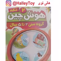 بازی فکری هوش چین دوتکه برند زاغک فروشگاه هالی توی 